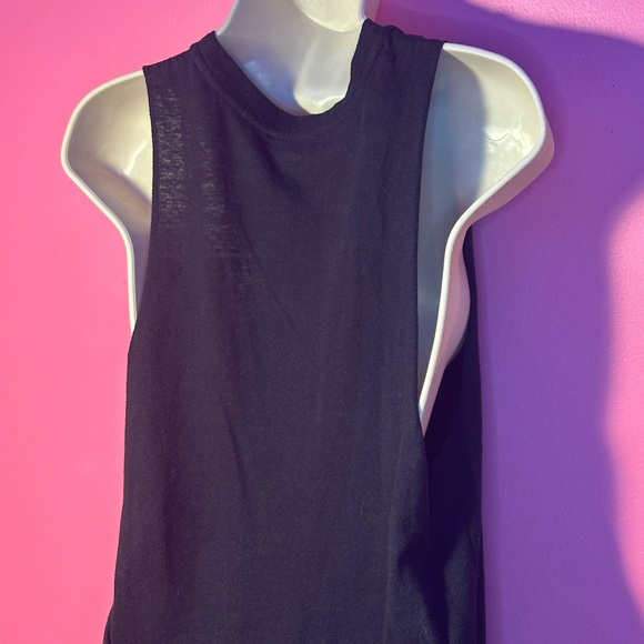 Boho Sleeveless Fringe Top - Cotton Blend - Size Medium - Picture 6 of 7